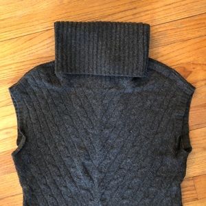 Ralph Lauren Cashmere Sleeveless Sweater Dress